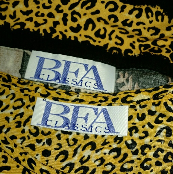 BEA Classics - Animal Print Tank Top & Over Shirt - Picture 5 of 7